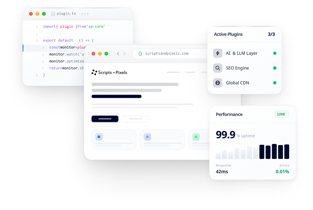 Scripts + Pixels animated illustration